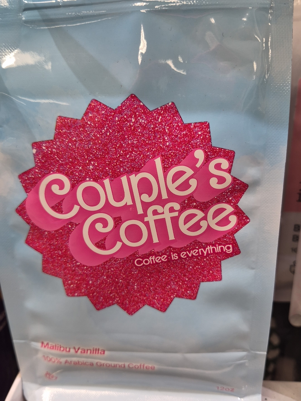 Malibu Vanilla Ground Coffee - Pink